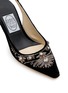 细节 - 点击放大 - EMMA HOPE - English Rosie 70 Velvet Slingback Pumps