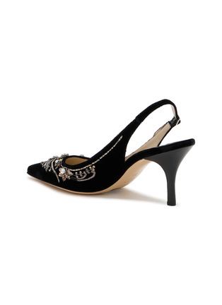  - EMMA HOPE - English Rosie 70 Velvet Slingback Pumps
