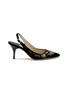 首图 - 点击放大 - EMMA HOPE - English Rosie 70 Velvet Slingback Pumps
