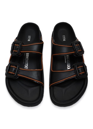 模特儿示范图 - 点击放大 - BIRKENSTOCK 1774 - Arizona Leather Buckle Sandals