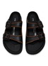 模特儿示范图 - 点击放大 - BIRKENSTOCK 1774 - Arizona Leather Buckle Sandals