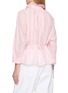 背面 - 点击放大 - MERLETTE - Shore Pleated Neck Self Tie Cotton Top