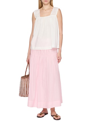 模特儿示范图 - 点击放大 - MERLETTE - Lahza Midi Skirt