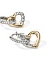 细节 - 点击放大 - JOHN HARDY - JH Essentials Heart 14K Gold Sterling Silver Diamond Drop Earrings