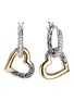 首图 - 点击放大 - JOHN HARDY - JH Essentials Heart 14K Gold Sterling Silver Diamond Drop Earrings