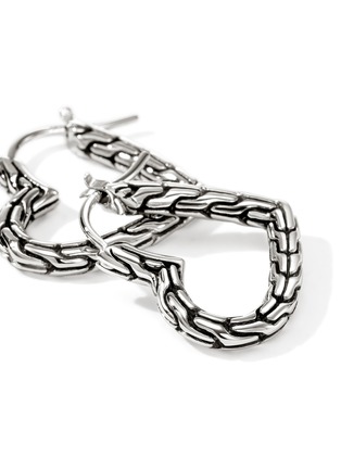细节 - 点击放大 - JOHN HARDY - JH Essentials Heart Sterling Silver Hoop Earrings