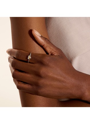  - JOHN HARDY - JH Essentials Heart 14K Gold Sterling Silver Ring — Size 7