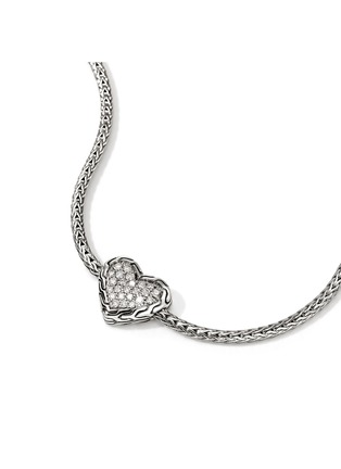 细节 - 点击放大 - JOHN HARDY - JH Essentials Heart Sterling Silver Diamond Braclet — US