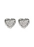 首图 - 点击放大 - JOHN HARDY - JH Essentials Heart Sterling Silver Diamond Stud Earrings