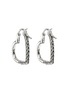 细节 - 点击放大 - JOHN HARDY - JH Essentials Heart Sterling Silver Diamond Hoop Earrings