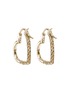 细节 - 点击放大 - JOHN HARDY - JH Essentials Heart 14K Gold Diamond Hoop Earrings