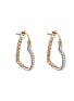 首图 - 点击放大 - JOHN HARDY - JH Essentials Heart 14K Gold Diamond Hoop Earrings