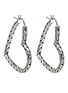 首图 - 点击放大 - JOHN HARDY - JH Essentials Heart Sterling Silver Hoop Earrings
