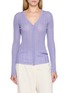 首图 - 点击放大 - THEORY - Semi Sheer V-neck Cardigan