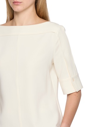  - THEORY - Admiral Crepe Boatneck Top
