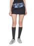 首图 - 点击放大 - WE11DONE - Trompe-l'œil Belt Graphic Mini Skirt