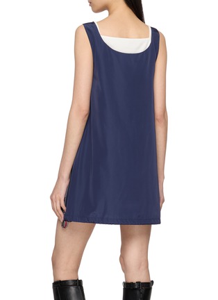 背面 - 点击放大 - WE11DONE - Sleeveless Layered Dress