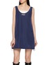 首图 - 点击放大 - WE11DONE - Sleeveless Layered Dress