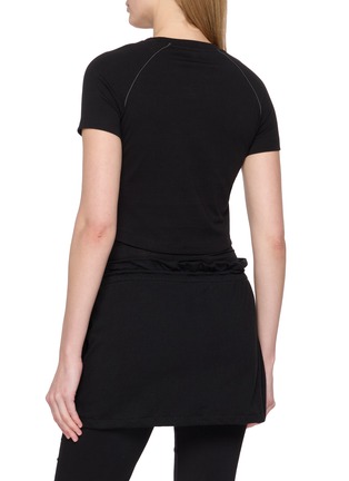 背面 - 点击放大 - WE11DONE - Sporty Fitted Raglan T-Shirt