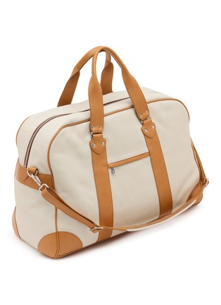 细节 - 点击放大 - BRUNELLO CUCINELLI - Street Leather Travel Bag