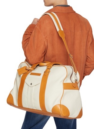 正面 -点击放大 - BRUNELLO CUCINELLI - Street Leather Travel Bag