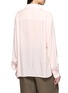 背面 - 点击放大 - BAZISZT - Tinees Floral Beaded Appliqué Embroidered Cotton Shirt