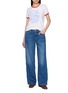 模特儿示范图 - 点击放大 - MOTHER - The Mid Rise Maven Skimp Cotton Denim Jeans
