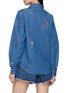 背面 - 点击放大 - MOTHER - All My Exes Embroidered Cotton Denim Shirt