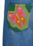  - MOTHER - The Dodger Ankle Crocheted Pocket Cotton Denim Jeans