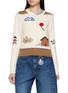 首图 - 点击放大 - MOTHER - The Shrunken Cropped Crewneck Cotton Blend Knit Sweater