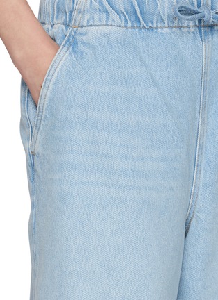  - MOTHER - The Buffet Nerdy Elasticated Drawstring Waistband Cotton Blend Jeans