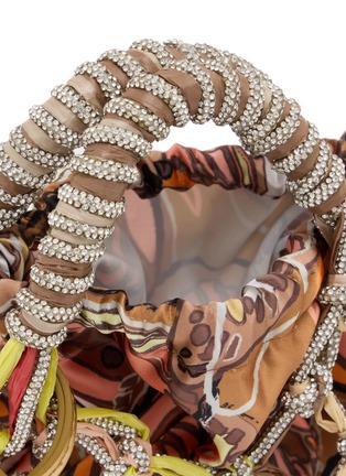 细节 - 点击放大 - KURT GEIGER - 小号 MACRAME 编织水桶包