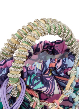 细节 - 点击放大 - KURT GEIGER - 小号 MACRAME 编织水桶包