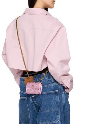 模特儿示范图 - 点击放大 - KURT GEIGER - 超迷你 KENSINGTON 单肩包