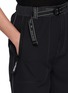  - AND WANDER - Webbing Belt Contrast Stitch Cropped Pants
