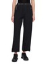 首图 - 点击放大 - AND WANDER - Webbing Belt Contrast Stitch Cropped Pants