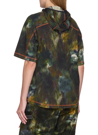 背面 - 点击放大 - AND WANDER - X ROA Camouflage Cotton Blend Hooded Top