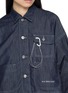  - AND WANDER - Dry Easy Contrast Stitch Denim Shirt Jacket