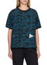 首图 - 点击放大 - AND WANDER - Abstract Print Zip Pocket T-Shirt