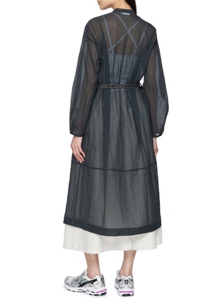 背面 - 点击放大 - AND WANDER - Sheer Ripstop Long Shirt