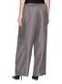 背面 - 点击放大 - ALEXANDERWANG - Zip Front Detail Silk Track Pants