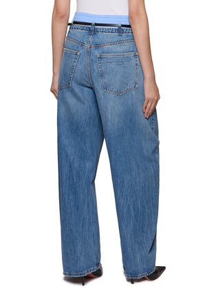 背面 - 点击放大 - ALEXANDERWANG - Boxer Waistband Blow Up Jeans