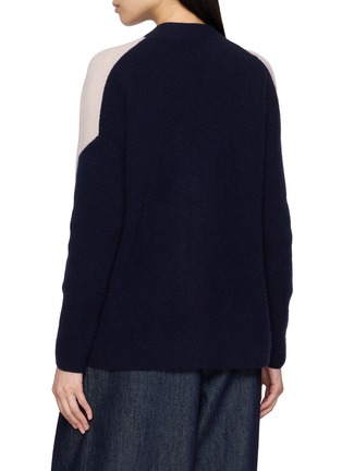 背面 - 点击放大 - JOVENS - Oversized Bi Tone Cashmere Knit Cardigan