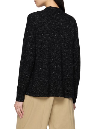 背面 - 点击放大 - JOVENS - V-Neck Cashmere Metallic Knit Cardigan