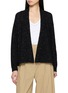 首图 - 点击放大 - JOVENS - V-Neck Cashmere Metallic Knit Cardigan