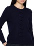  - JOVENS - Round Neck Cashmere Knit Sweater