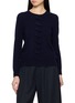 首图 - 点击放大 - JOVENS - Round Neck Cashmere Knit Sweater
