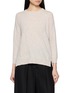 首图 - 点击放大 - JOVENS - Oversized Round Neck Pocket Cashmere Knit Sweater