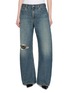 首图 - 点击放大 - HELMUT LANG - Distressed Relaxed Medium Wash Jeans