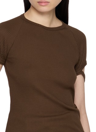  - HELMUT LANG - Raglan Cropped Crewneck T-Shirt